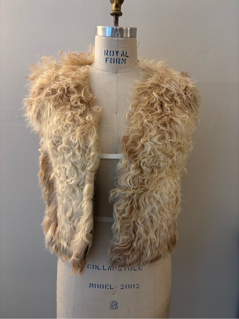 Vintage Shearling Vest